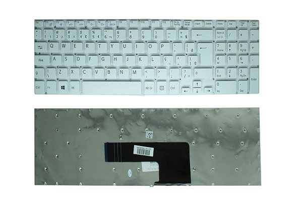 TECLADO SONY SVF15 152C29X VJF153F11X SVF15213CBW VAIO FIT 15E BRANCO
