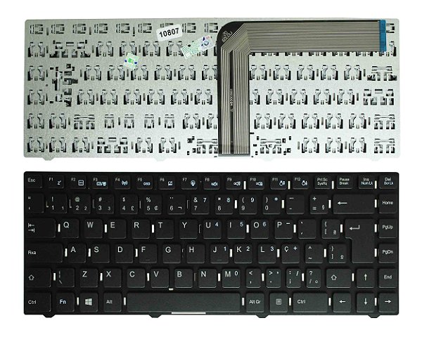 TECLADO WIFI F4 T. BAIXA PHIL. 14G/14L ITAU. W7510/CCE U25/LNV F4030/NI1402.1403/CQ17/CQ21/CQ23/CQ31/32/N325/HP NH4BU0J