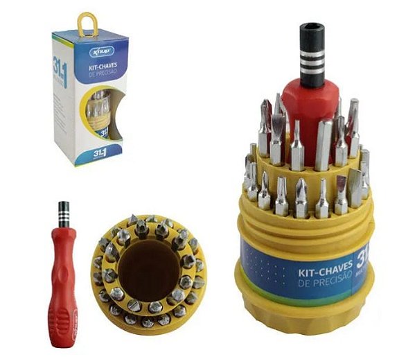 KIT CHAVES DE PRECISÃO  31 EM 1(KP-AA023) KNUP