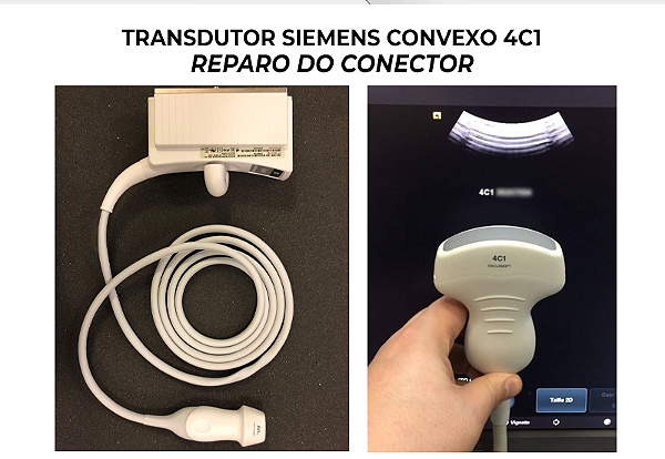 Conector Transdutor Siemens Convexo 4c1