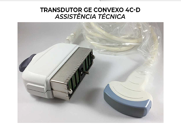 Transdutor Ge Convexo 4c d
