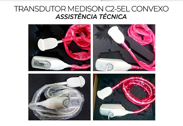 Transdutor Medison C2 5el Convexo