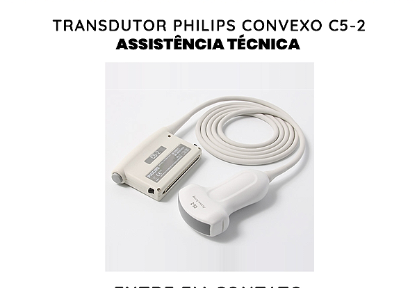 Transdutor Philips Convexo C5 2