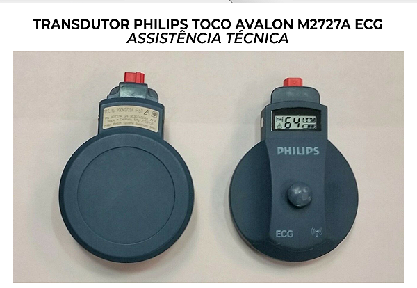 Transdutor Philips Toco Avalon M2727a Ecg
