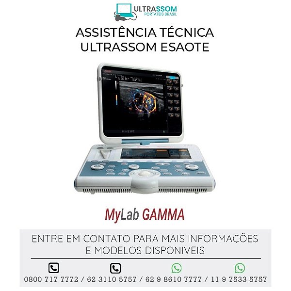 ASSISTENCIA TECNICA ULTRASSOM ESAOTE MYLAB GAMMA