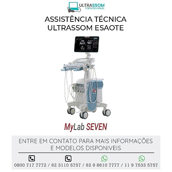 ASSISTENCIA TECNICA ULTRASSOM ESAOTE MYLAB SEVEN