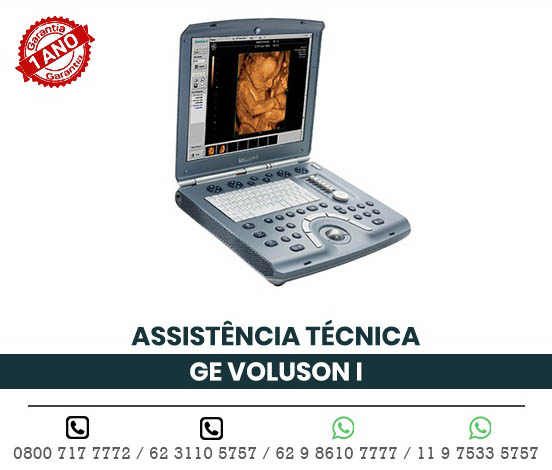 ASSISTENCIA TECNICA ULTRASSOM PORTATIL GE VOLUSON I