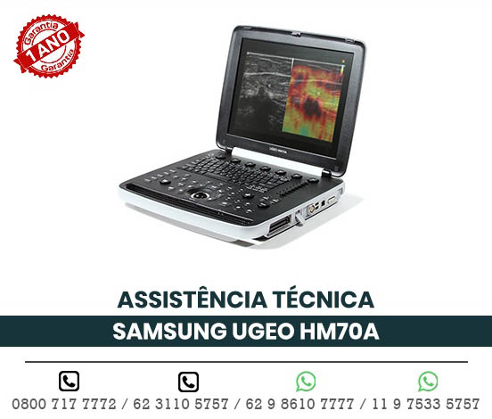 ASSISTENCIA TECNICA ULTRASSOM PORTATIL SAMSUNG UGEO HM70A