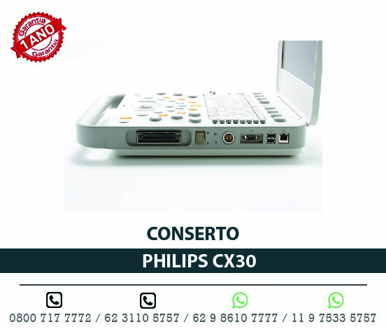 CONSERTO ULTRASSOM PHILIPS CX30