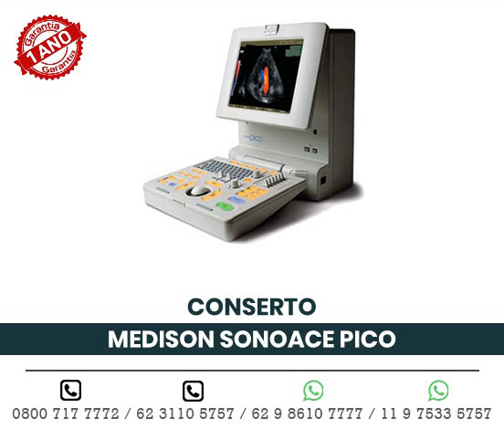CONSERTO ULTRASSOM PORTATIL MEDISON SONOACE PICO