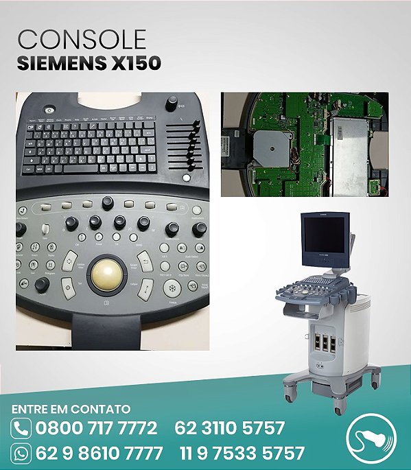CONSOLE ULTRASSOM SIEMENS X150