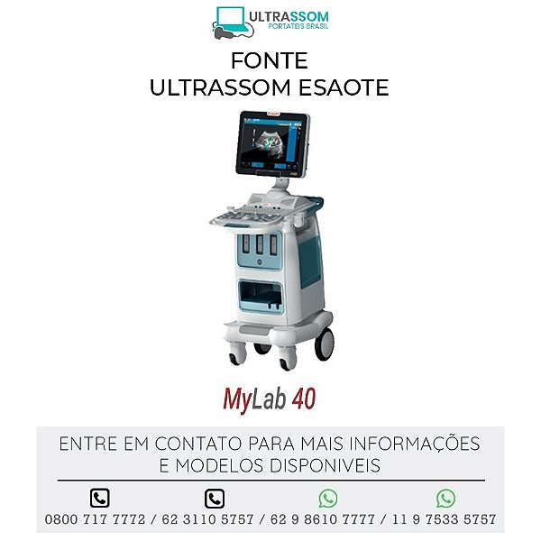 FONTE ULTRASSOM ESAOTE MYLAB 40