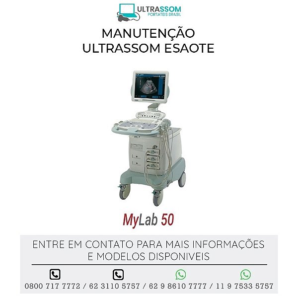 MANUTENCAO ULTRASSOM ESAOTE MYLAB 50