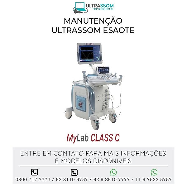 MANUTENCAO ULTRASSOM ESAOTE MYLAB CLASS C