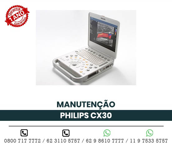 MANUTENCAO ULTRASSOM PORTATIL PHILIPS CX30