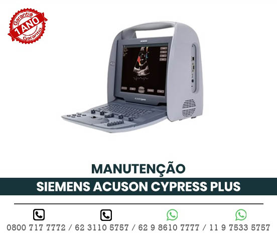 MANUTENCAO ULTRASSOM PORTATIL SIEMENS ACUSON CYPRESS PLUS
