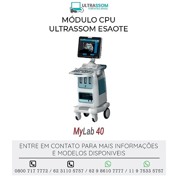 MODULO CPU ULTRASSOM ESAOTE MYLAB 40