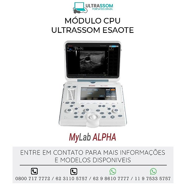 MODULO CPU ULTRASSOM ESAOTE MYLAB ALPHA