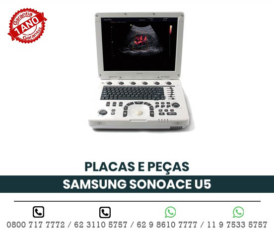 PLACAS PECAS ULTRASSOM PORTATIL SAMSUNG MEDISON SONOACE U5