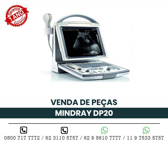 VENDA PECAS ULTRASSOM PORTATIL MINDRAY DP20