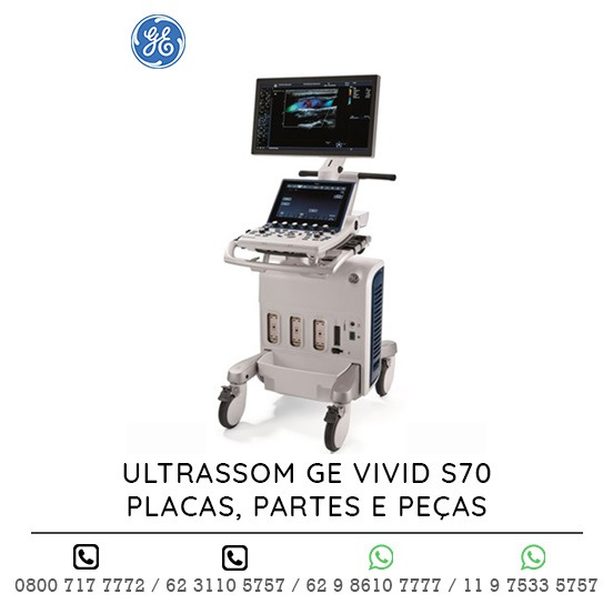 ULTRASSOM GE VIVID S70 PLACAS PECAS E PARTES