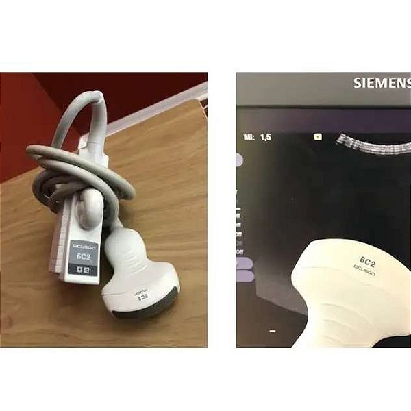 SONDA TRANSDUTOR SIEMENS CONVEXO 6C2