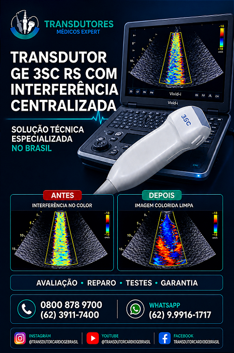 TRANSDUTOR GE 3SC RS COM INTERFERÊNCIA CENTRALIZADA