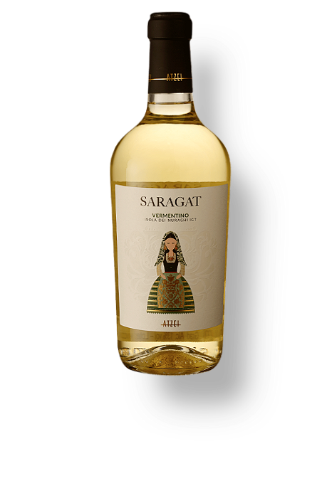 Vinho Atzei Saragat Vermentino Isola dei Nuraghi IGT - 750ml