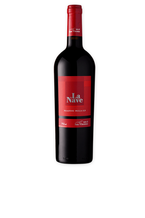 Vinho Terre di San Vincenzo La Nave Primitivo IGP - 750ml