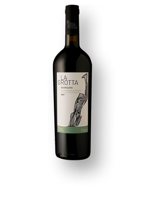 Vinho Dai Terra Rossa La Grotta Barricato Negroamaro di Puglia IGP - 750ml