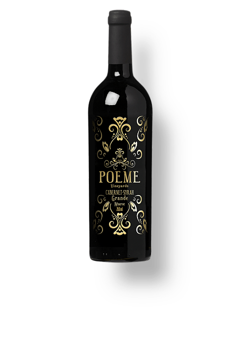 Vinho Poeme Cabernet – Syrah Grande Réserve 2022 - 750ml