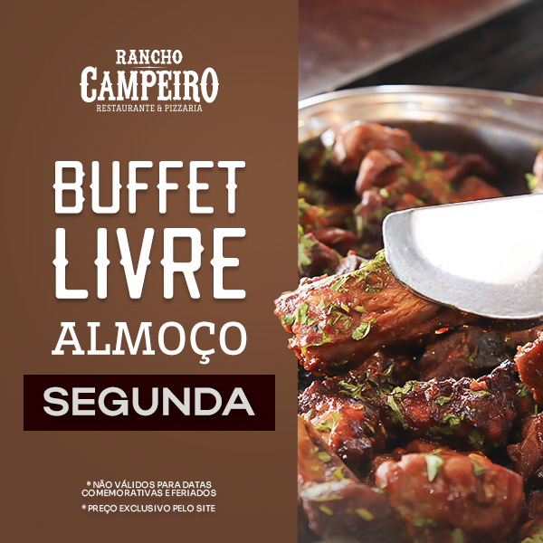 Buffet Livre Almoço - Segunda Feira