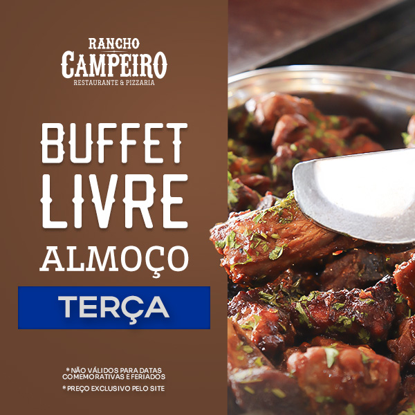 Buffet Livre Almoço - Terça Feira