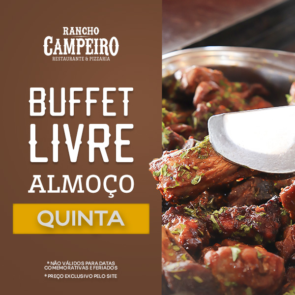 Buffet Livre Almoço - Quinta Feira