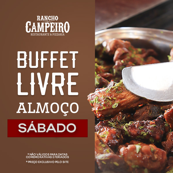 Buffet Livre Almoço - Sábado