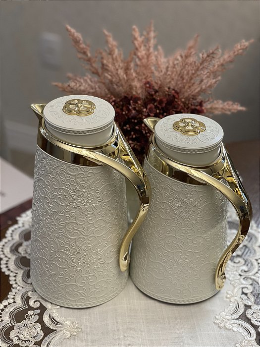 Conjunto Garrafa luxo Térmica Tandara 2 peças