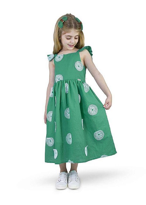 Vestido Vitória Régia Kids