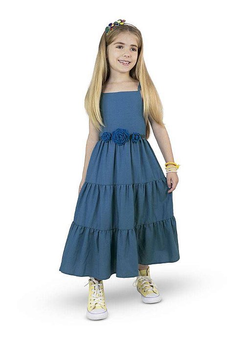 Vestido Midi Agapanto Kids