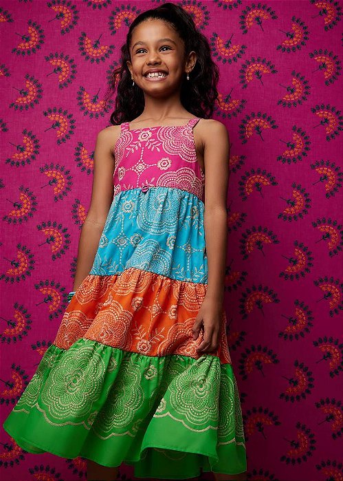 Vestido Felicidade Kids