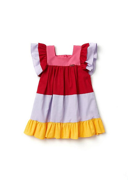 Vestido Bebê Pirulito