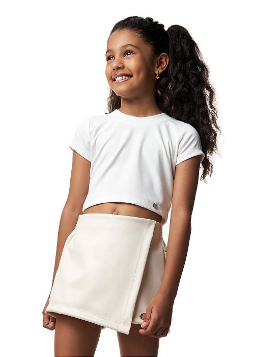 Shorts Saia Fashion Leather Teen
