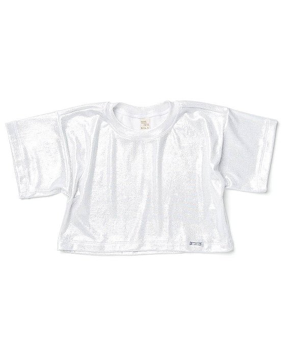 Cropped Mangas Deslocadas Star Glow Kids