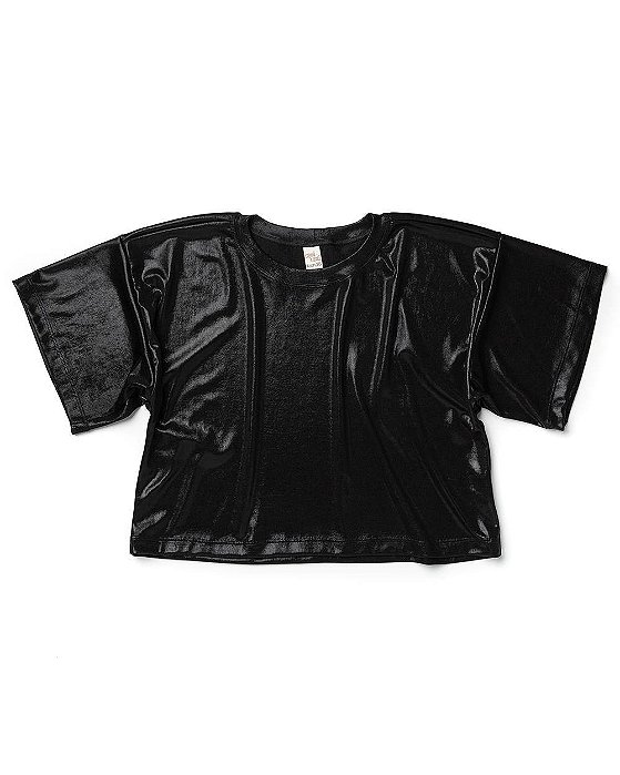 Cropped Mangas Deslocadas Star Glow Teen