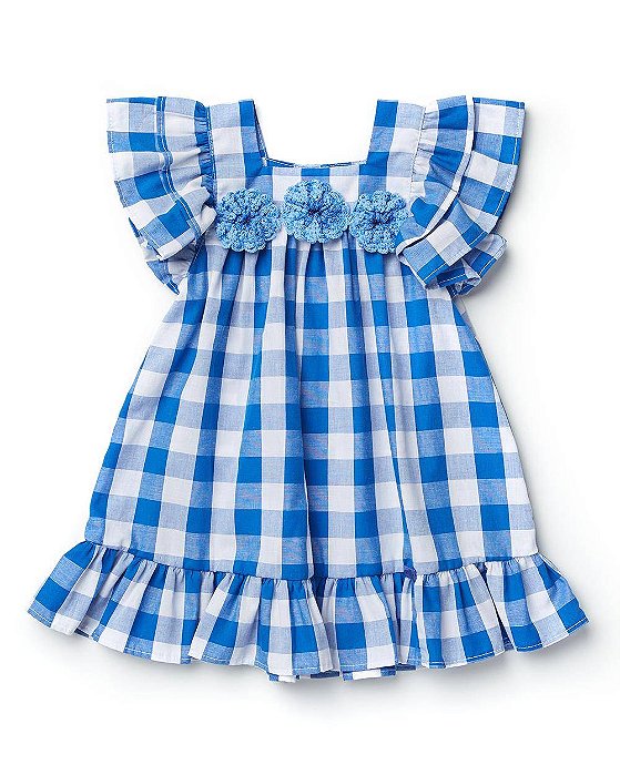 Vestido Pic Nic Azul