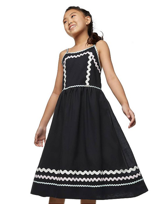 Vestido Boho Preto
