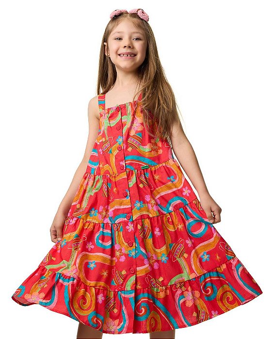 Vestido Roda Peão