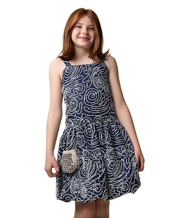 Vestido Bubble Midi Rococó