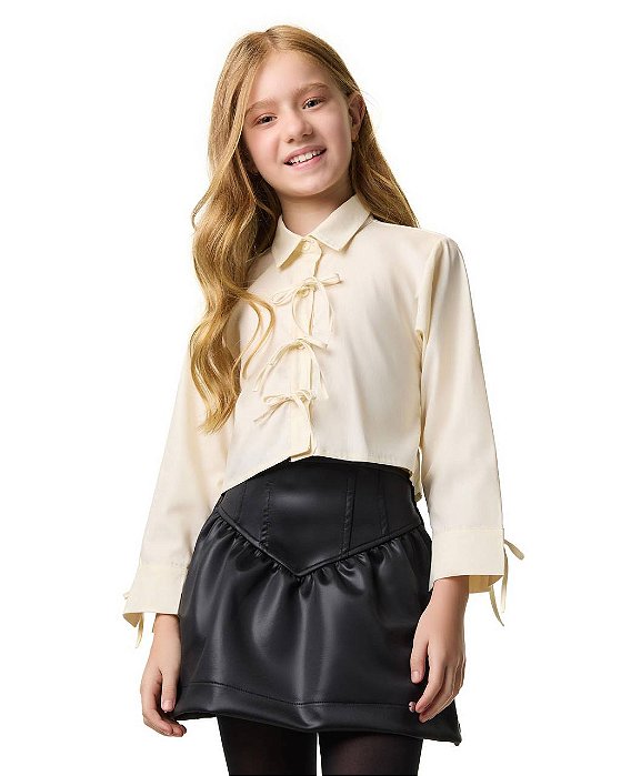 Minissaia Like Leather Teen