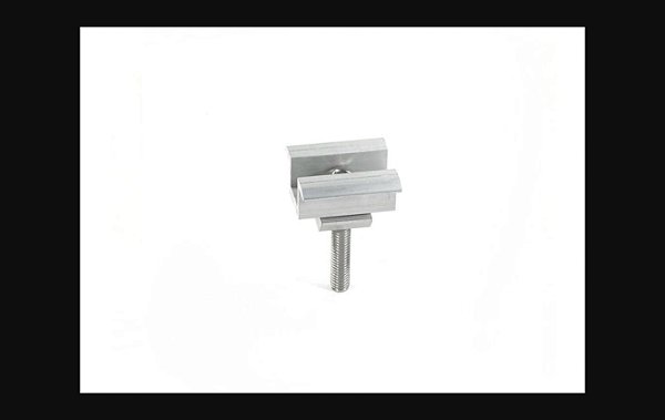 KIT FIXACAO GRAMPO INTERMEDIARIO PARAFUSO INOX COM 6 UNIDADES