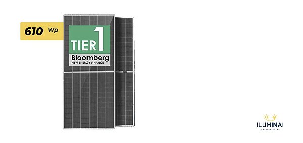 MODULO 610W N-TYPE TCL SOLAR BIFACIAL 30MM